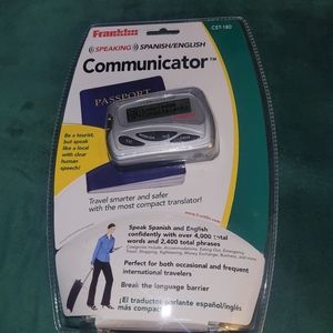 Franklin CET-180 (2003 model) Speaking Communicator Travel Compact - Spanish-Eng